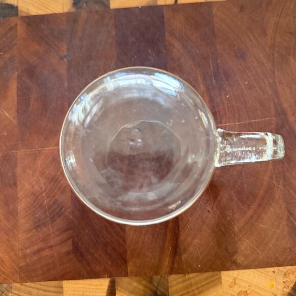 EUC Set Of 4 Vintage Libbey Glass Tempo Clear Tankard Handled Mug Glasses - Picture 4 of 4